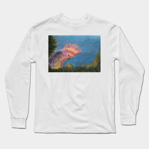 Cockatoo An Australian native bird Long Sleeve T-Shirt by Daranem